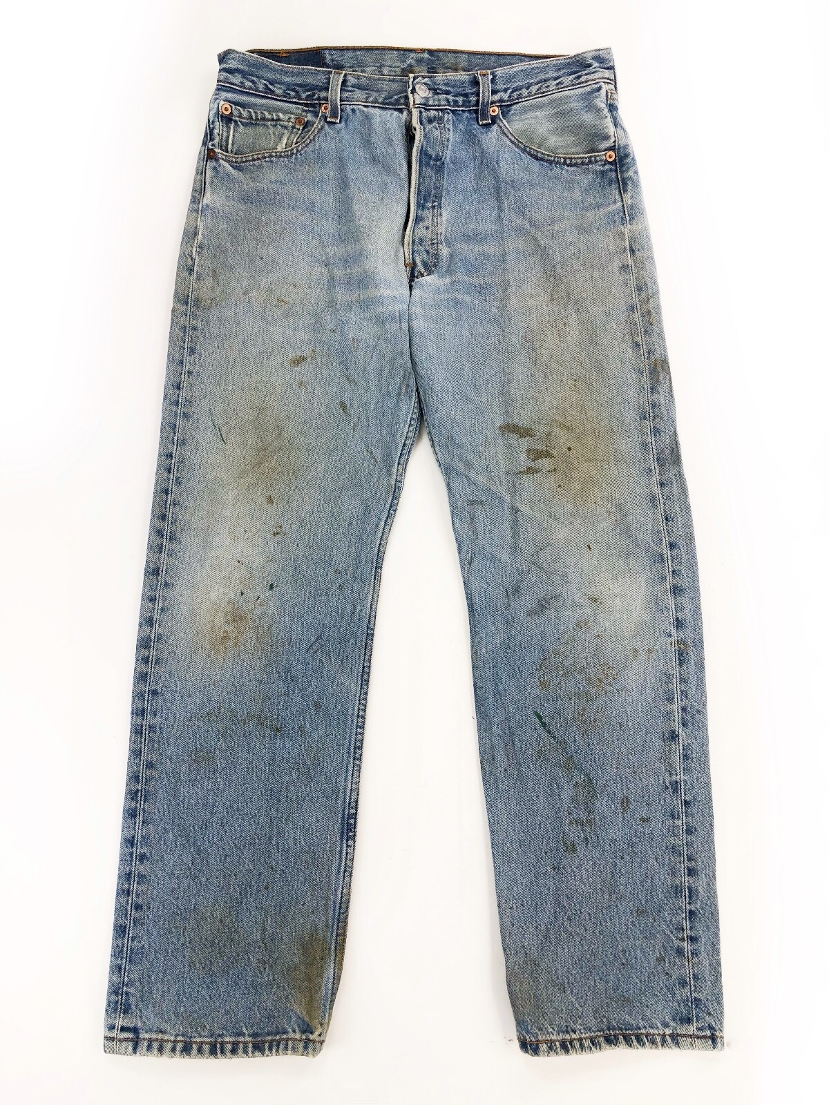Джинсы Mens VTG 501 Levis Distressed 