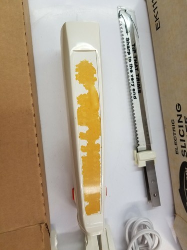 VINTAGE SUNBEAM ELECTRIC SLICING CARVING KNIFE EK111