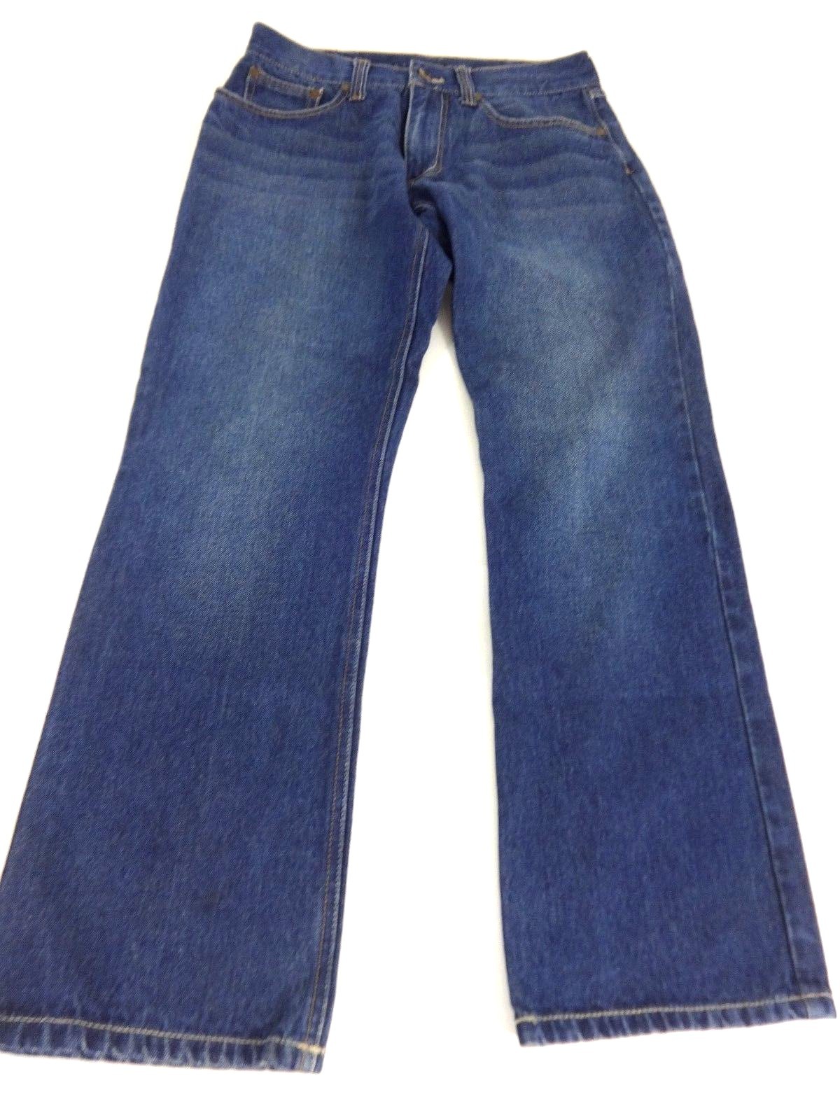 FALLS CREEK MENS BLUE DARK WASH STRAIGHT LEG JEANS 29 X 30 REALLY NICE! | eBay