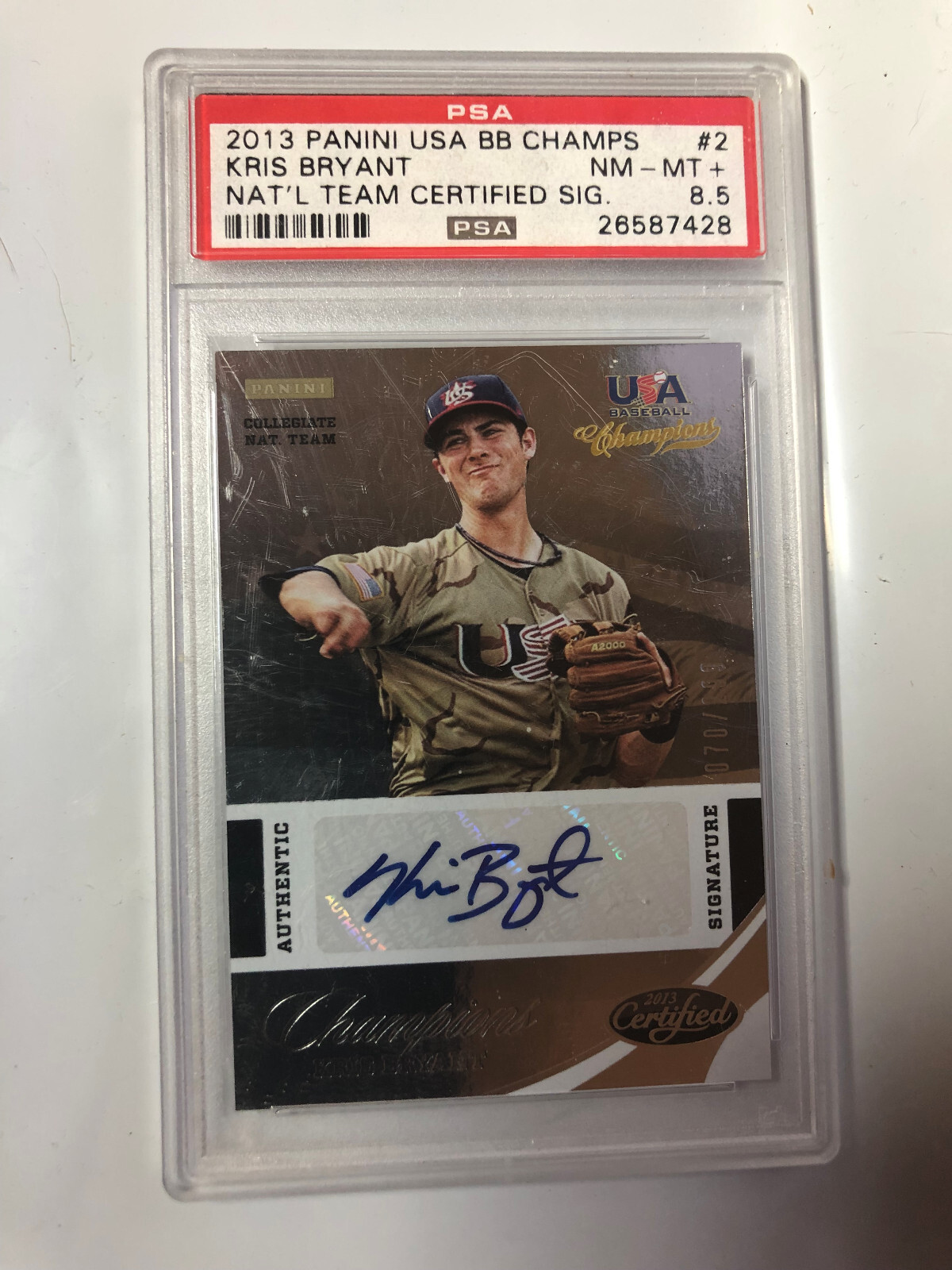 その他 2013 Panini EEE Kris Bryant auto その他 2013 Panini EEE Kris Bryant auto 2013 Panini USA Kris