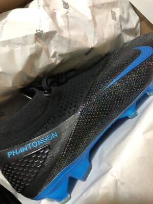 NIKE PHANTOM VSN 2 ELITE DF FG Us9 Black Laser Blue (Gx Gt 2 Venom Hypervenom Se