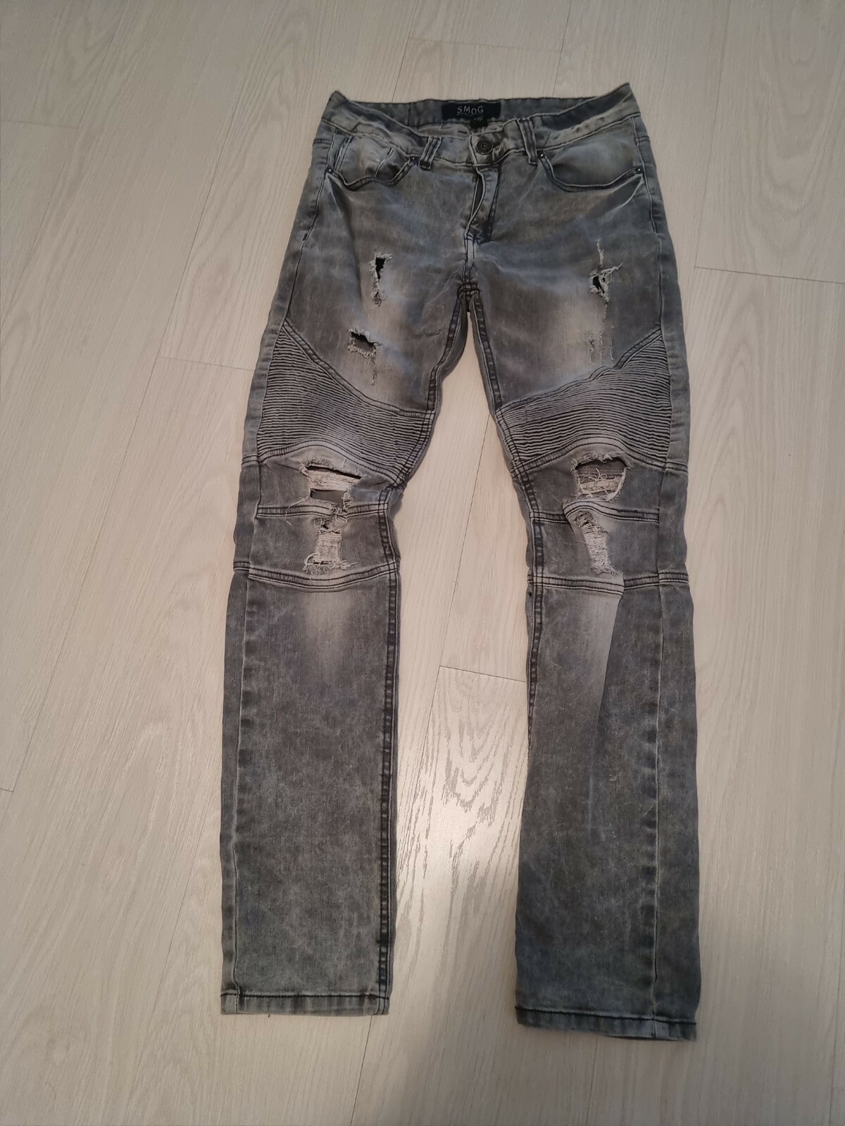 SMOG graue Jeans 31/32 New Yorker 