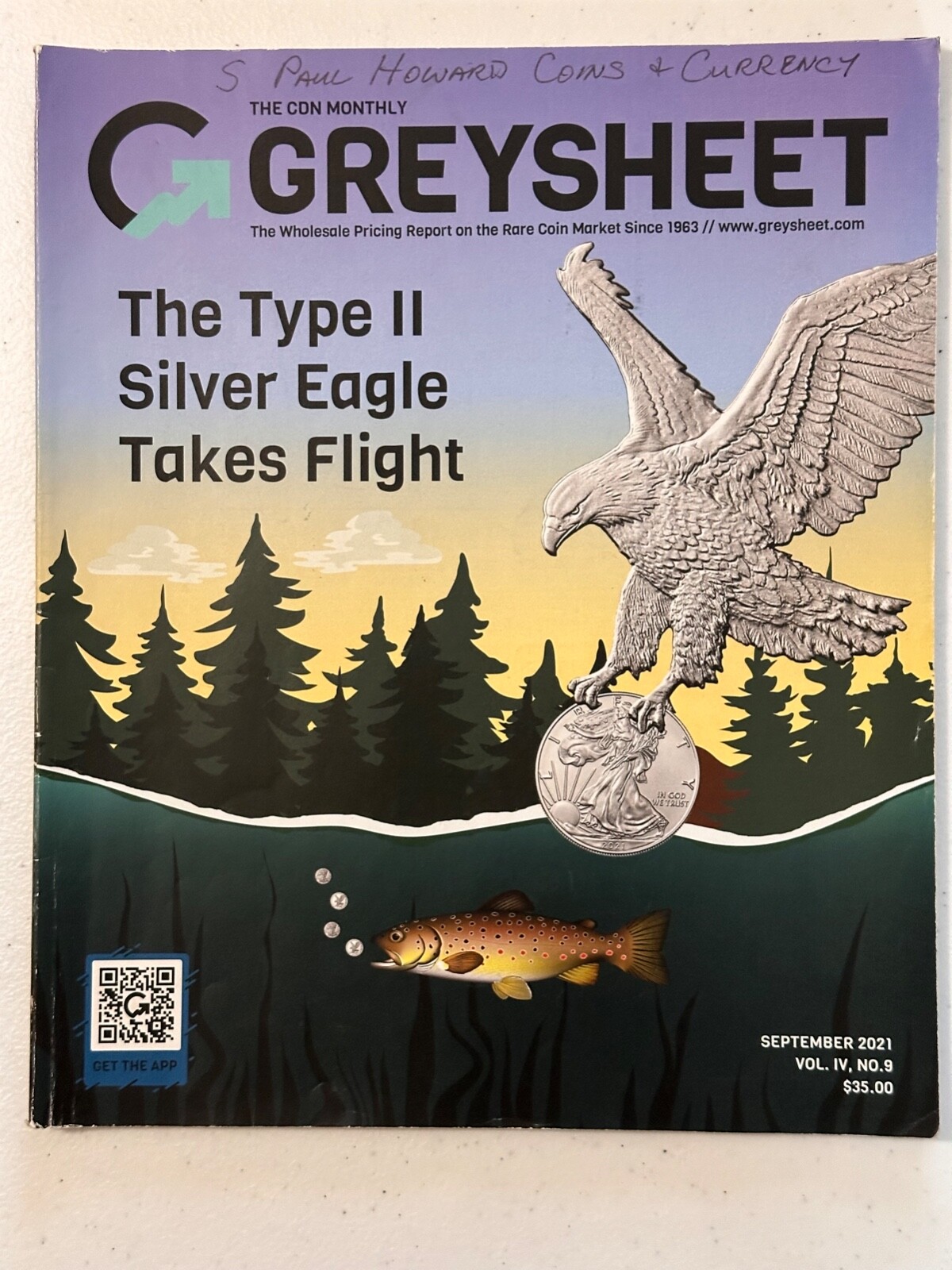 SEPTEMBER 2021 CDN Monthly GREYSHEET Vol IV No 9 Coin Dealer Newsletter