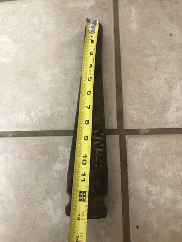 Antique 1890 FINN Fireman’s Cast Iron Nozzle-Heavy Duty -13”-Fire Fighter Decor