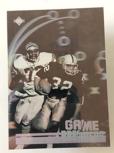 1991 UPPER DECK MARCUS ALLEN GAME BREAKERS GB9 RAIDERS