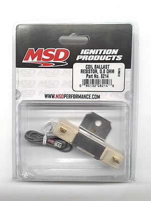 MSD Ballast Resistor 0.8 Ohm MSD Ballast Resistor 0.8 Ohm