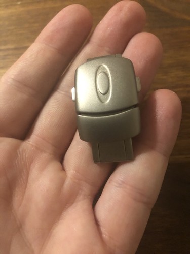 Pre-owned Oakley Timebomb 1 Titanium Clasp For Watch