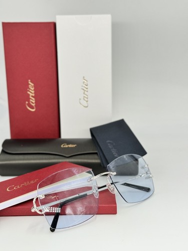 Cartier Sunglasses Piccadilly SilverRef. CT0092O Customized