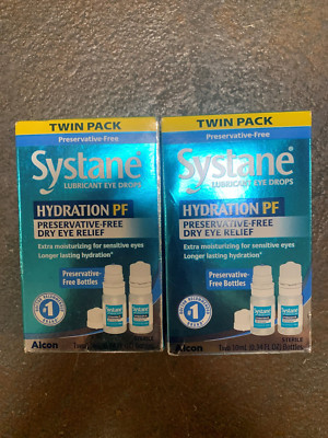 Pack of 2 Systane Hydration Preservative Free Dry Eye Care exp:1/2025 #003