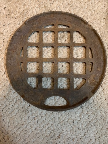 Antique Stove Register Plate - Raise Register and Cereals Will Never Burn