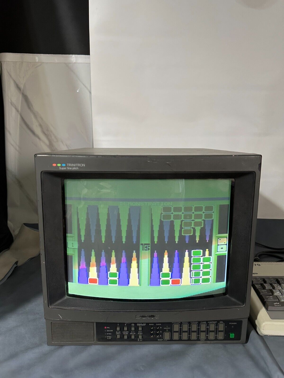 Rare Vintage Sony PVM-1444QM Professional Video Monitor Rare Vintage Sony PVM-1444QM Professional Video Monitor