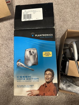 Plantronics CS55/H Gray Ear-Hook Headsets P003 - used As Is