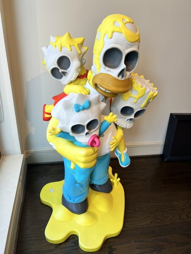 Matt Gondek 直筆サインSimpsons Nuclear Family Matt Gondek The Simpsons Nuclear Family Print (Signed, Open