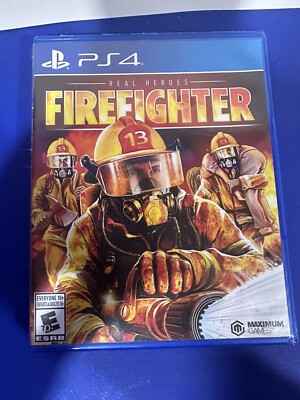 Real Heroes Firefighter (PlayStation 4, PS4) CIB, Complete, Tested and Working