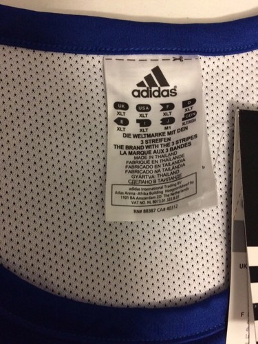 NWT RARE Adidas Nations Basketball REVERSIBLE Jersey NBA Recruit GAME 2011 XLT