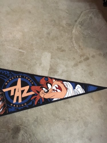 Tax Monster Truck Racing Monster Jam Pennant