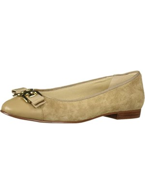 

SAM EDELMAN Женские кожаные балетки без шнуровки на блочном каблуке бежевого цвета с кепкой Mage, размер 7,5 м, Бежевый, G5894L7