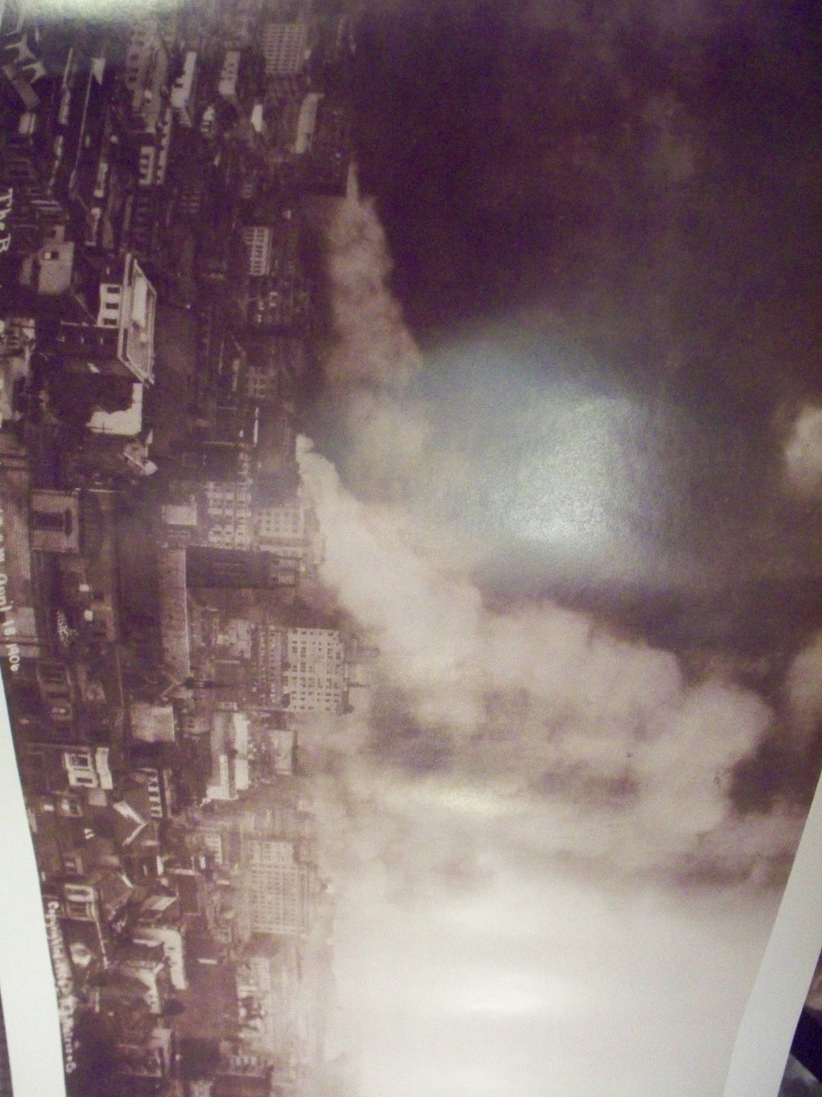 1906, SAN FRANCISCO, EARTHQUAKE & FIRE, PANORAMIC PHOTO, R.T. WATERS