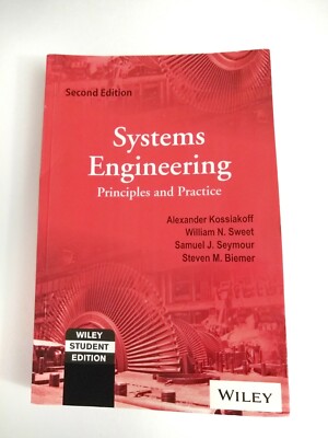 Systems Engineering Principles and Practice Second Edition Kossiakoff