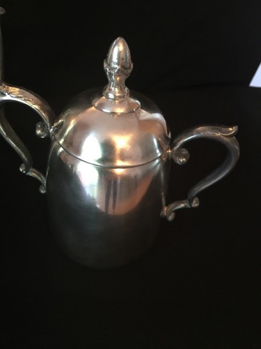 Antique Silver Plate Teapot Heshire