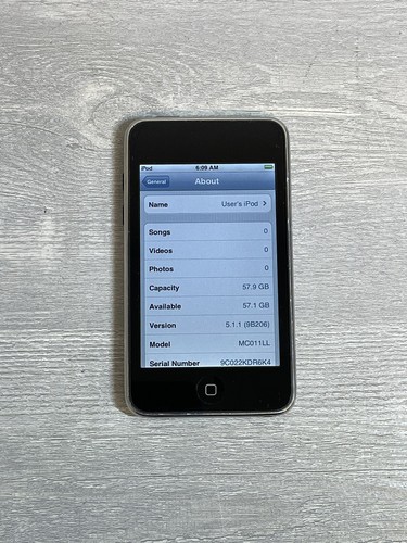Apple iPod Touch 3rd Generation 64GB Black | eBay