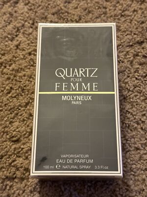 Quartz by Molyneux Eau De Parfum Spray 3.4 oz For Women New Sealed