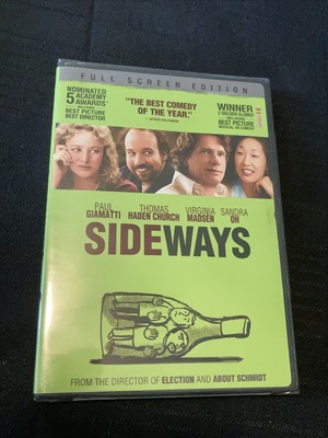 Sideways (DVD, 2009) New Factory Sealed