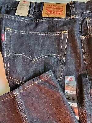 Levis 559 Relaxed Straight Fit Blue Jeans Size 48x28 NWT $69.50 retail