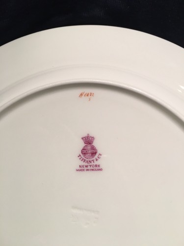 11 Minton for Tiffany & Co. Gold Encrusted 10.25