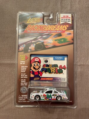 Super Mario 64 1998 Johnny Lightning Racing Dreams Die Cast 1:64 Game Series