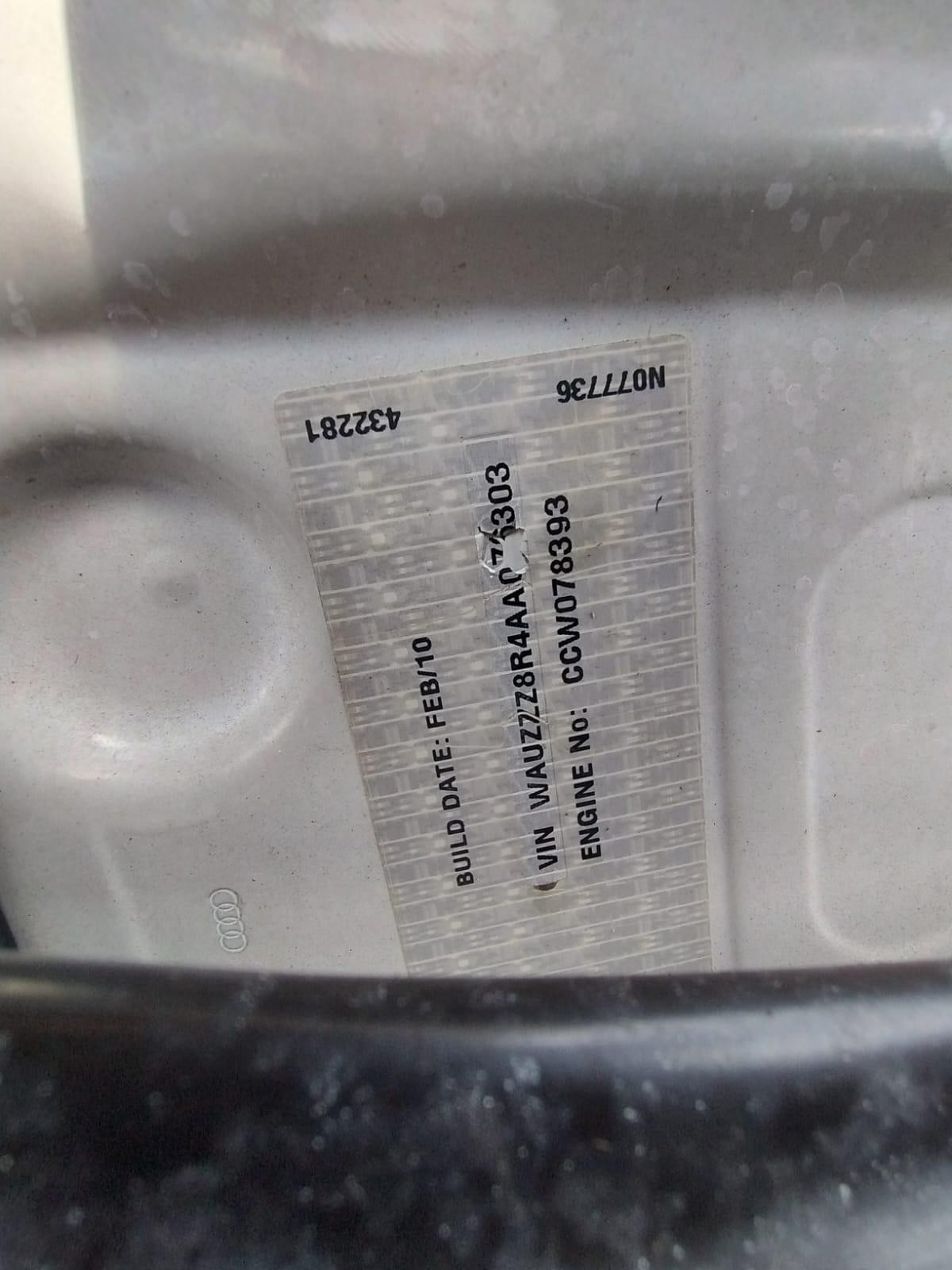 AUDI Q5 8R 12/2008-08/2013 LEFT SRS A/BAG DASH 8R0880204D - thumbnail 3