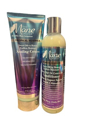 The Mane Choice Tropical Moringa Sealing Cream & Conditioner 8fl oz.