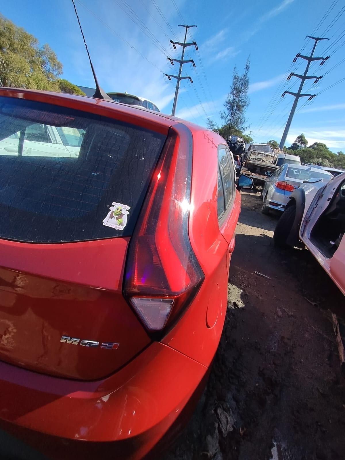 MG MG3 07/2016-2024 RIGHT DOOR MIRROR WITH ELECTRIC ADJUST TYPE BLACK - thumbnail 6