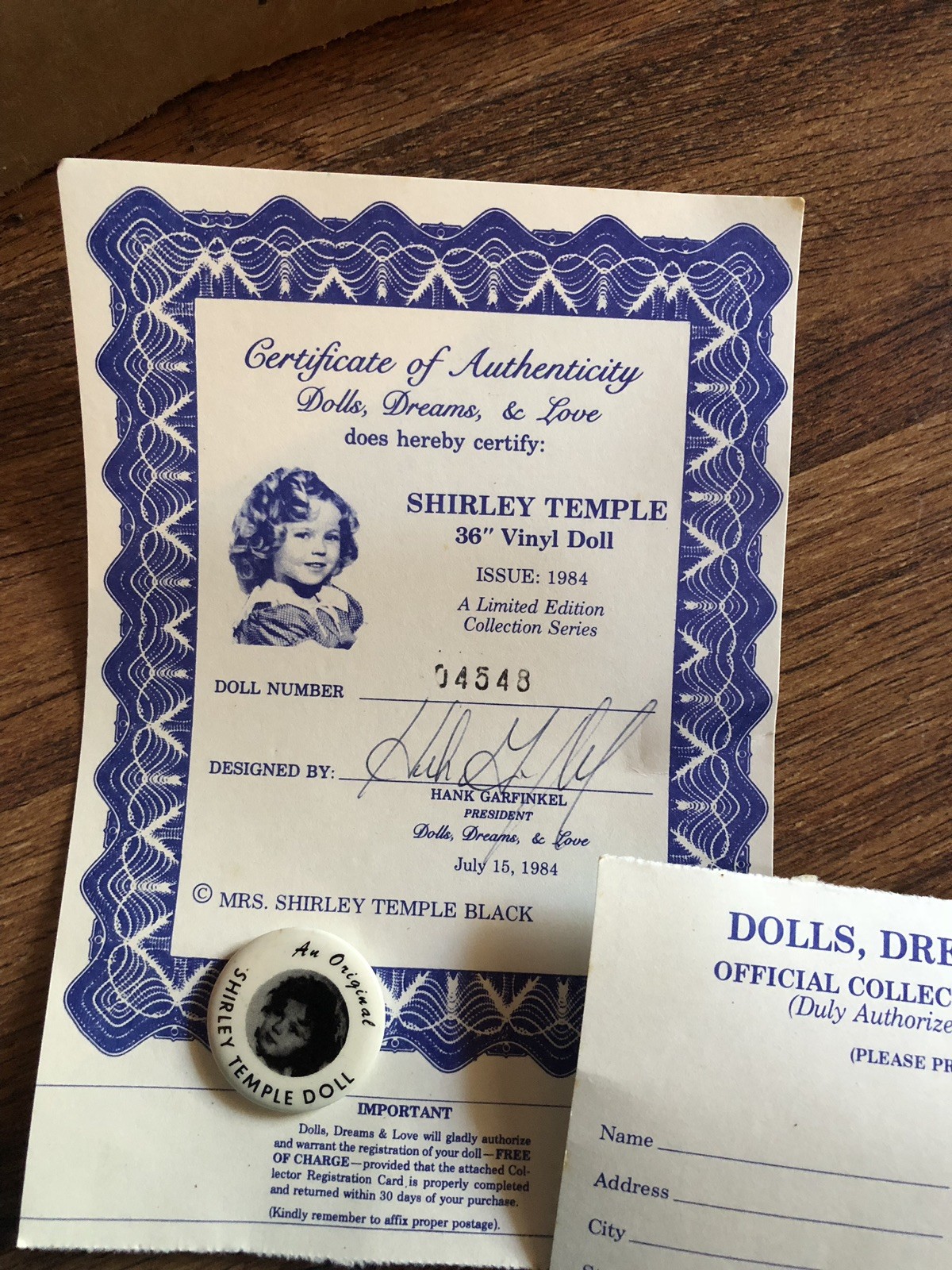 NIB 1984 SHIRLEY TEMPLE Doll THE LITTLE COLONEL 36