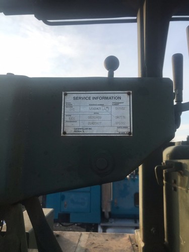 1988 Caterpillar D7G Crawler Tractor Dozer Winch Fairleads