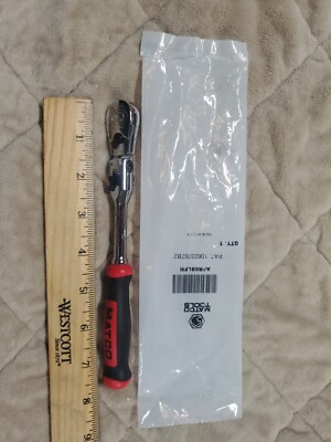 Matco Tools 1/4'' / 7¾'' EIGHTY8 LOCKING FLEX RATCHET WITH HANDLE - RED AFR68LFR