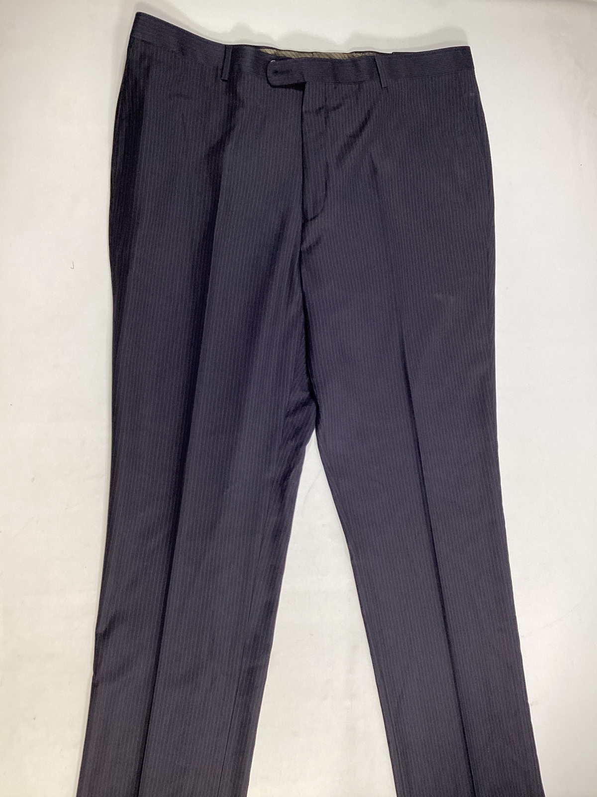 Mens Angelo Rossi Navy Blue Dress Pants Size 42W NEW