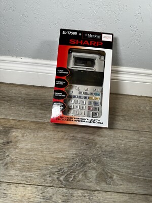 Sharp EL-1750V Electronic Printing Calculator NEW