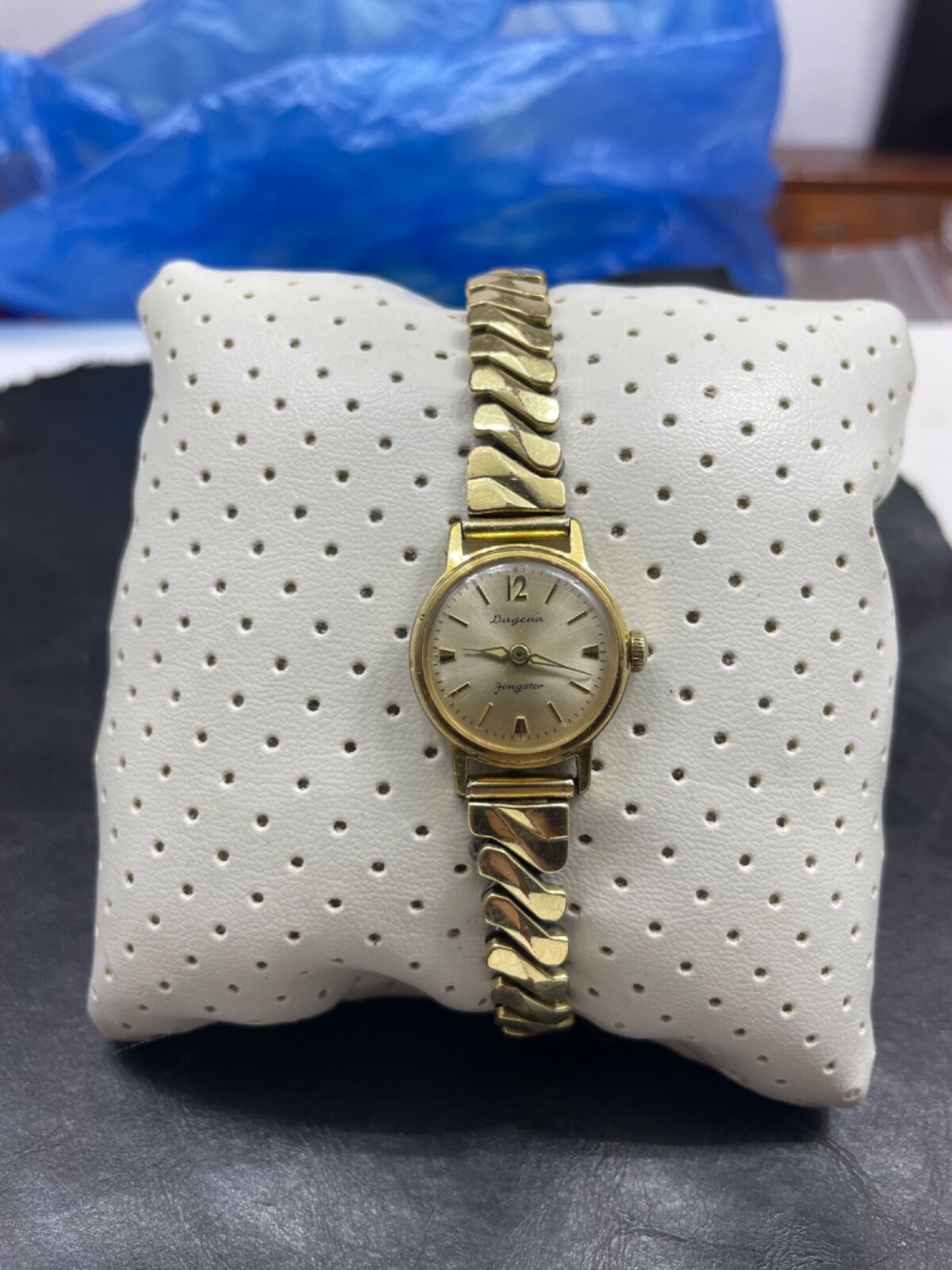 Dugena JOONGSTER Watch 17 Jewels GOLD PLATED Women