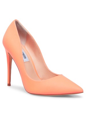 

STEVE MADDEN Женские туфли-лодочки Coral Snake Daisie с острым носком на шпильках без шнуровки 6 м, Коралл, DAIS01S1