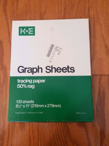 K+E Graph Tracing Paper Semi-Logarithmic Grid 7 Cycles x 60 di...