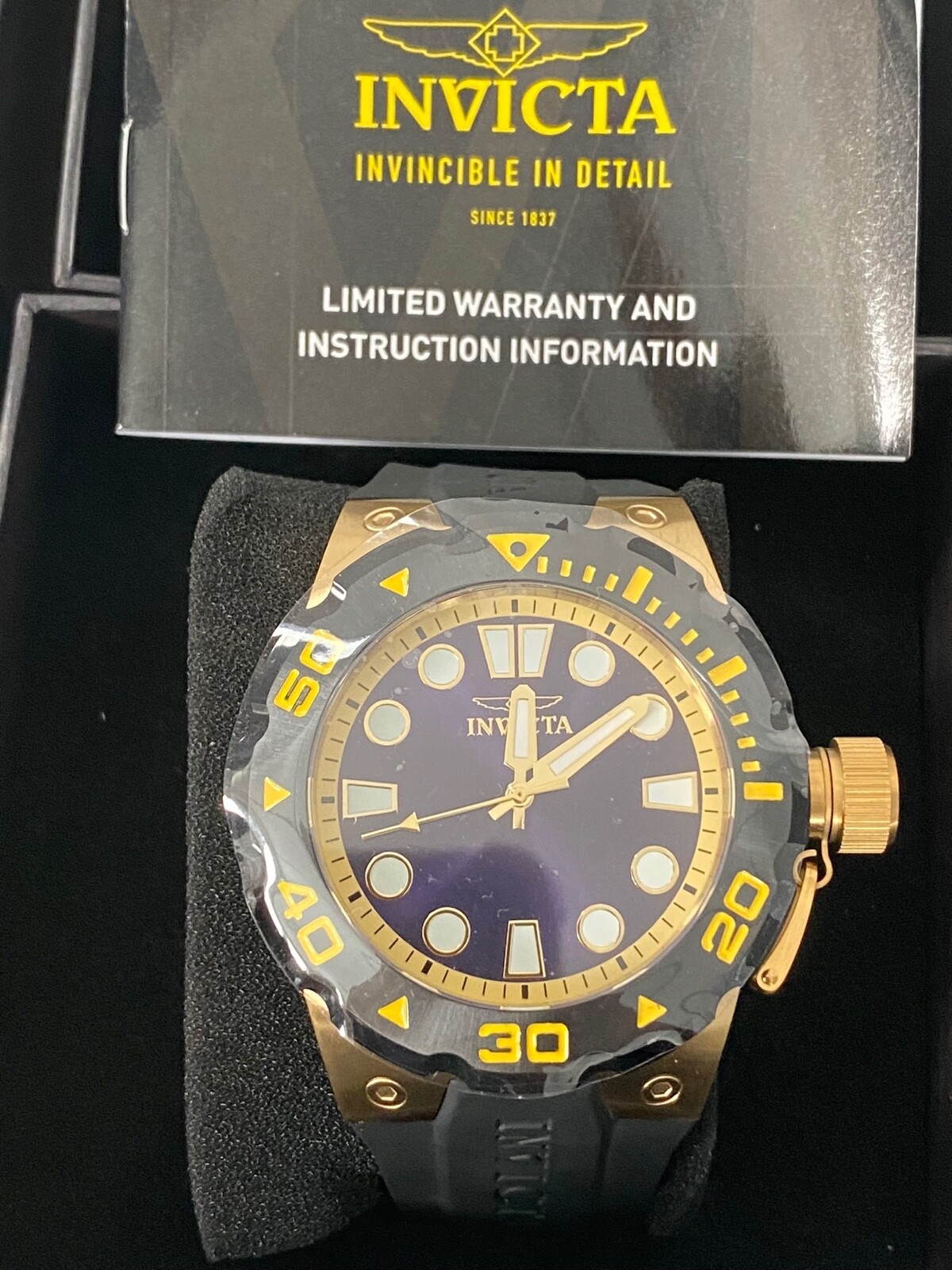 INVICTA　PRO DIVER機械式自動巻き　200m防水　稼働良好　美品 81lwyPeBSIL.jpg