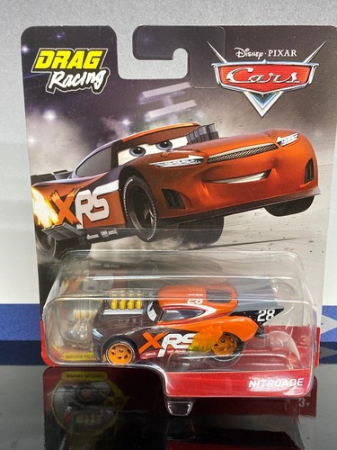 カーズ　Disney Pixar Cars Team Nitroade Disney Pixar Cars Supercharged Nitroade 155 Diecast Car