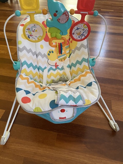 fisher price colourful carnival bouncer