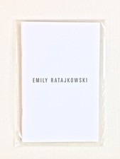 EMILY RATAJKOWSKI Jonathan Leder POLAROIDS BOOK Exc Cond ...