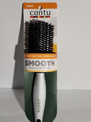 Cantu Smooth Thick Hair Styler Hair Brush (NIP)