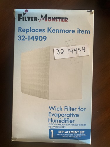 Filter Monster Wick Filter for Evaporative Humidifier-Kenmore 32-14909 Set of 4