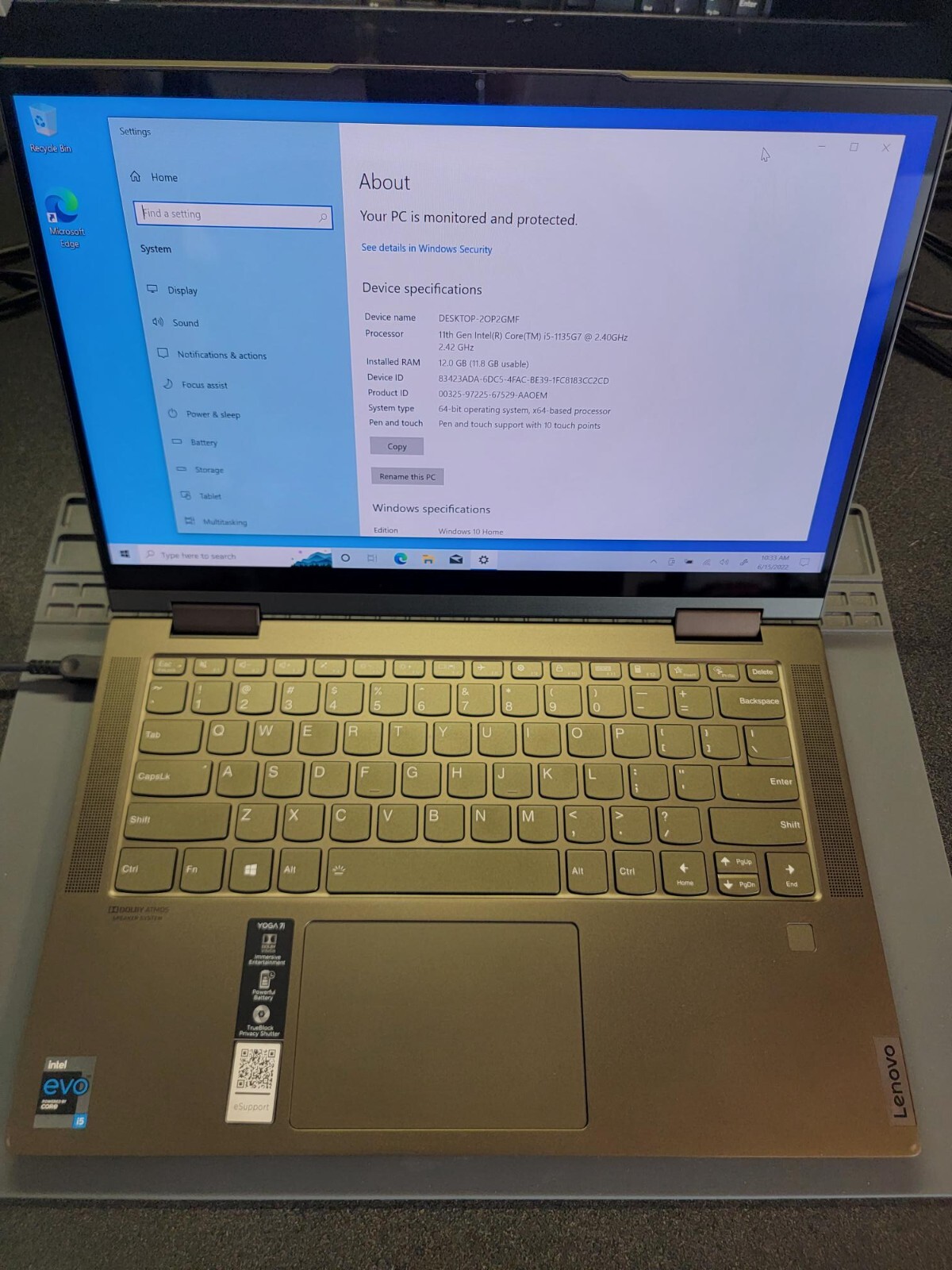 LENOVO 82BH0006US Yoga 7 14ITL5 14 LENOVO 82BH0006US Yoga 7 14ITL5 14
