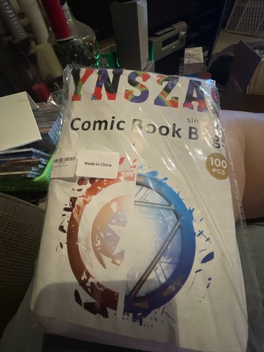 100 Clear Comic Book Bags YNSZAS!! NEW 