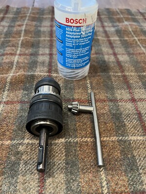 BOSCH 1618571014 Drill Adapter,SDS Plus (NJL023609) Rotary Hammer To 1/2  Chuck
